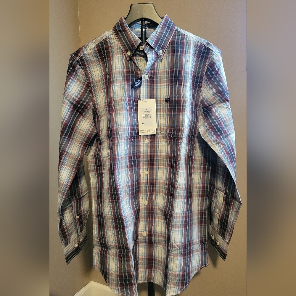 Chaps Plaid Button-Down Shirt